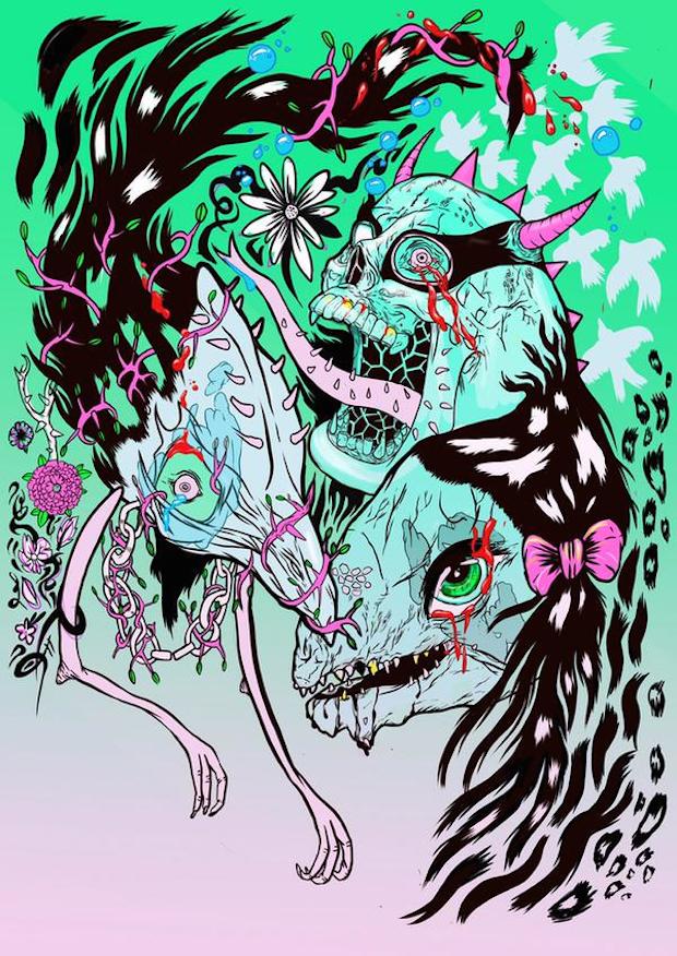 Grimes Designs Comic Book Cover for The Wicked + The Divine