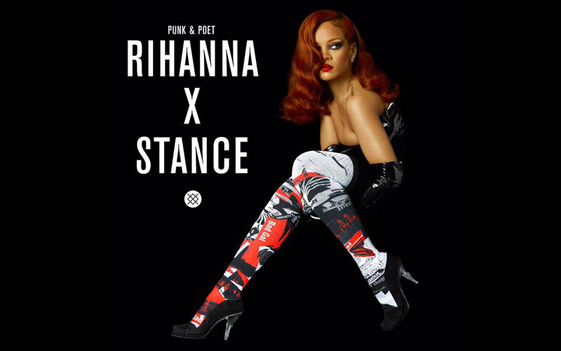 Rihanna x Stance Collaboration Collection