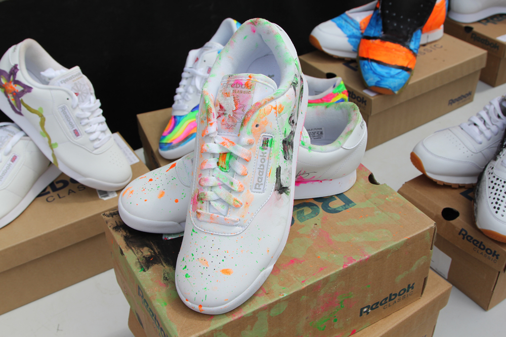 Wrap Up Reebok Classic Canada x WayHome Painted Shoes