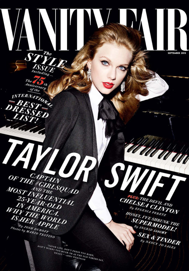 Taylor Swift for Vanity Fair September 2015
