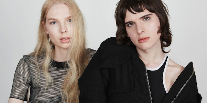 Hari Nef and Valentijn De Hingh for And Other Stories Fall 2015