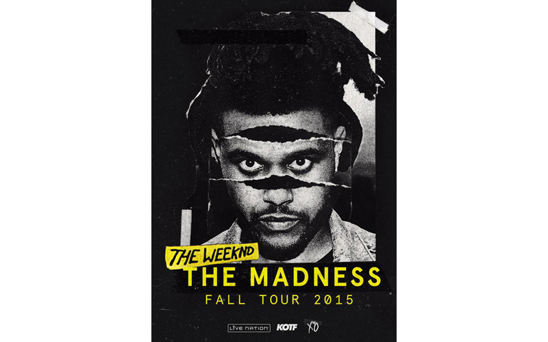 The Weeknd The Madness Fall Tour