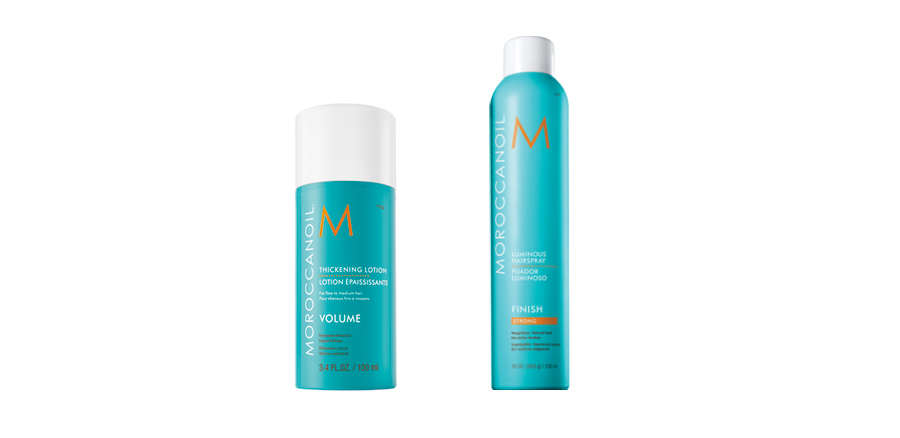 Moroccanoil Luminous Hair Spray & Thickening Lotion