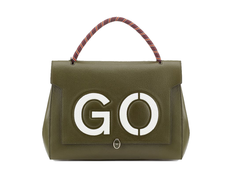 Anya Hindmarch Bathurst Go Small Textured-Leather Tote