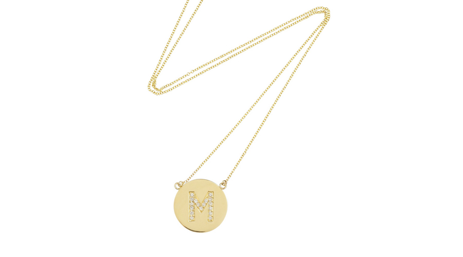 3. Jennifer Meyer 18-Karat Gold Diamond Necklace, $2,186
