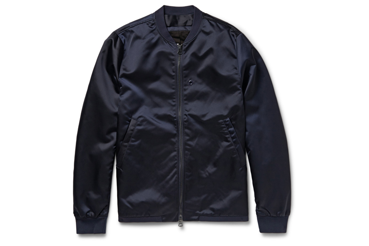 Acne Studios Selo black bomber jacket