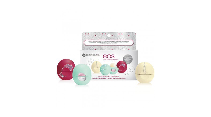 EOS Holiday 2015 Limited Edition Decorative Lip Balm Collection, $13.75