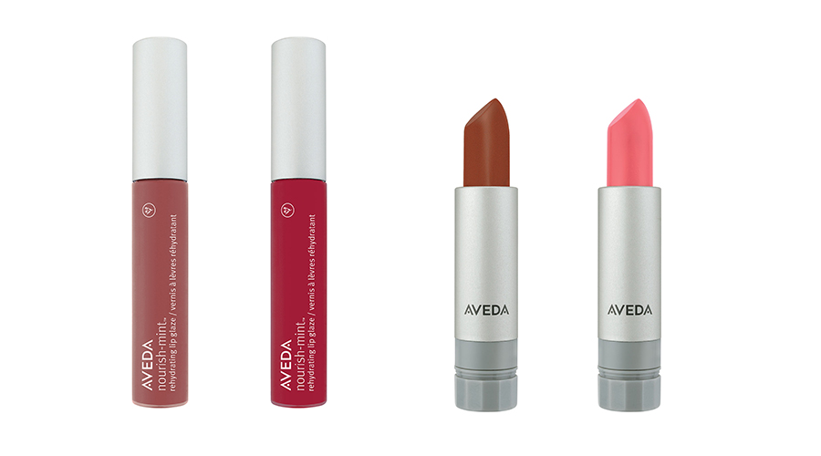 Aveda SS2016 lipstick and glaze