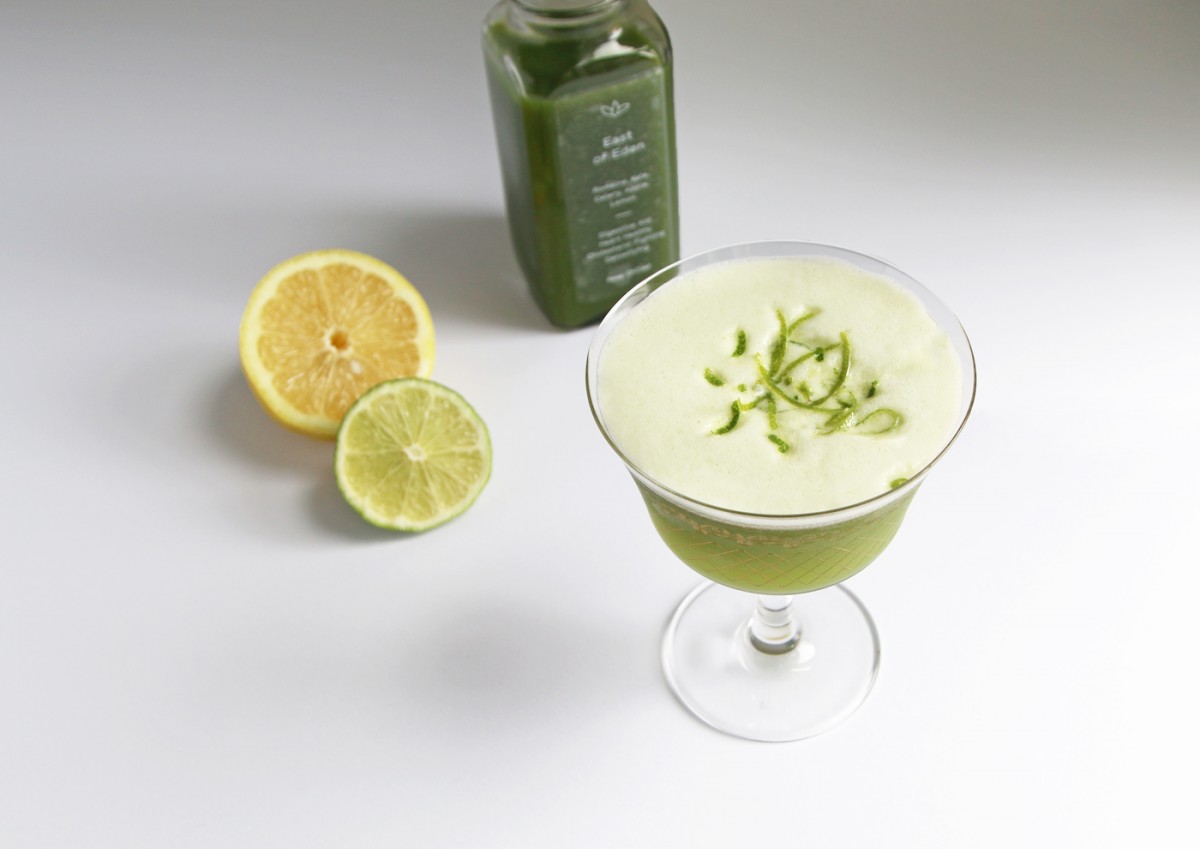 Green Lady Healthy Cocktail