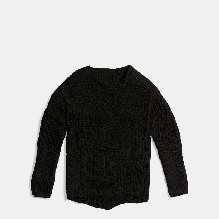 PATCHWORK Crewneck Sweater