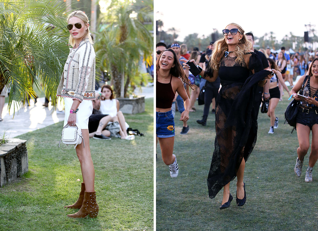 Kate Bosworth Paris Hilton Coachella 2016