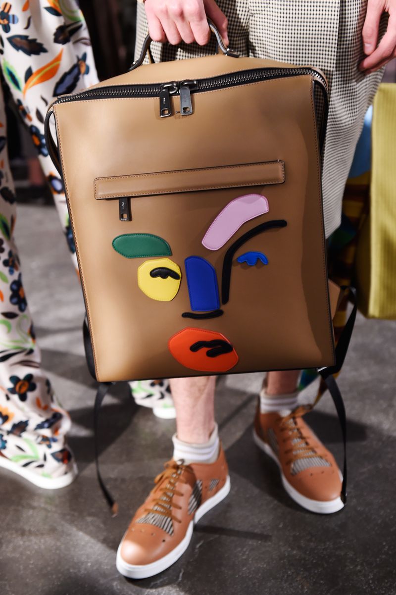 Fendi Mens Spring 2017 Matisse Inspired Bag