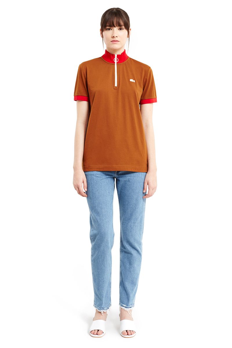 Lacoste x Opening Ceremony Capsule Rust Red Tshirt