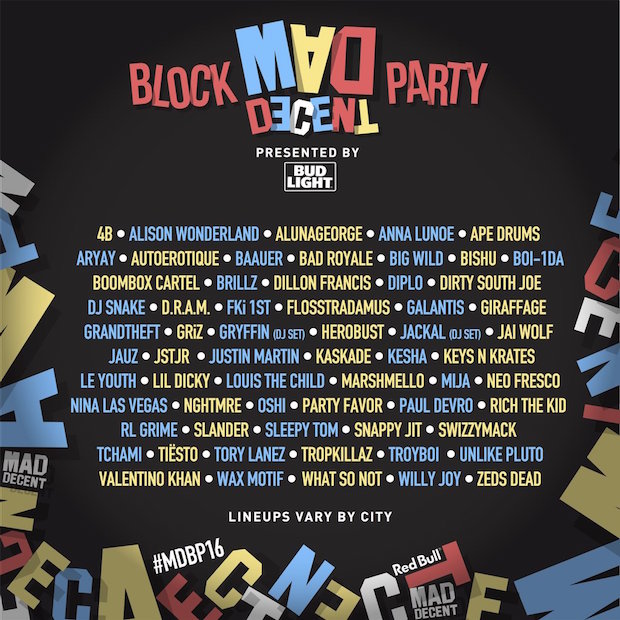 Mad Descent Block Party 2016