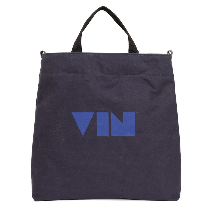 Mike D x Clare V Tote Navy