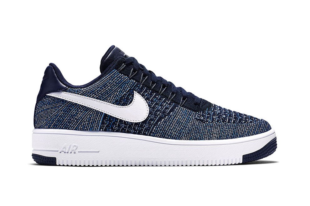 Nike Drops the Air Force 1 Flyknit in Navy-2