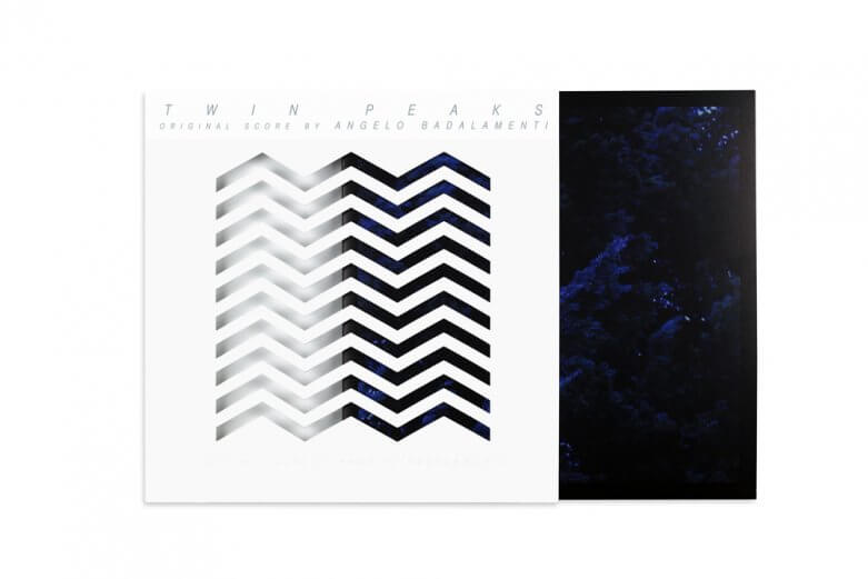 Twin Peaks Soundtrack Viny Reissue obi-strip