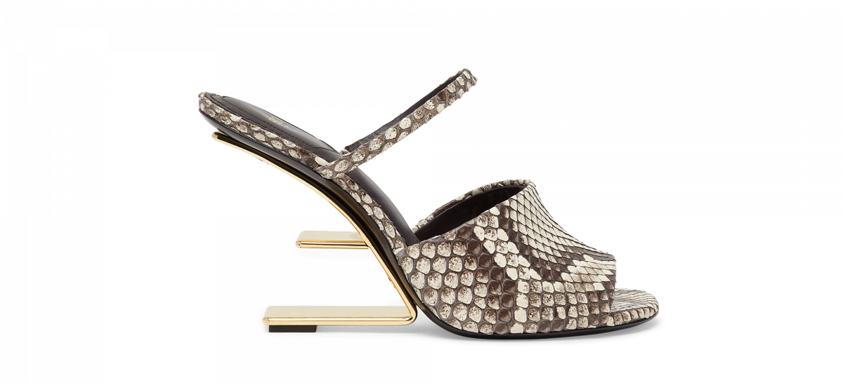 FENDI First Python Shoes, Kim Jones